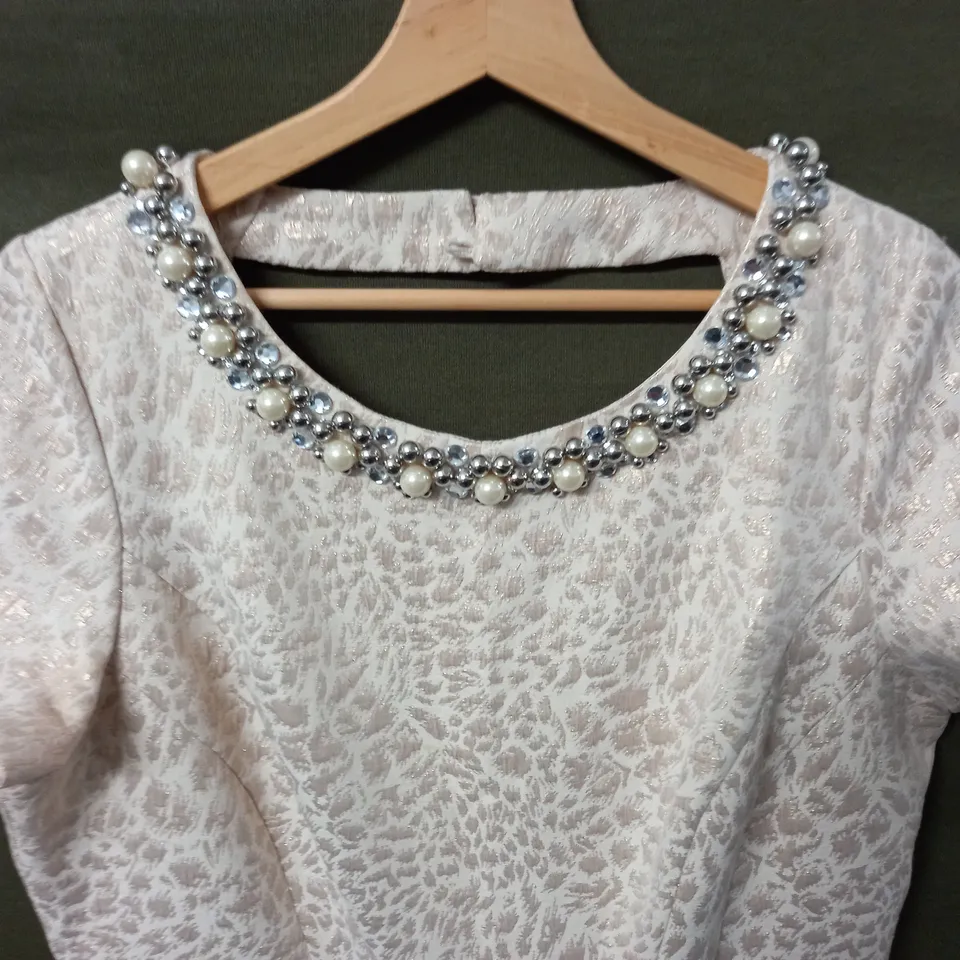 M&S COLLECTION EMBELLISHED DRESS - UK 14