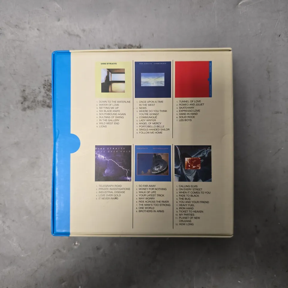 BOXED DIRE STRAITS THE STUDIO ALBUMS COLLECTION 
