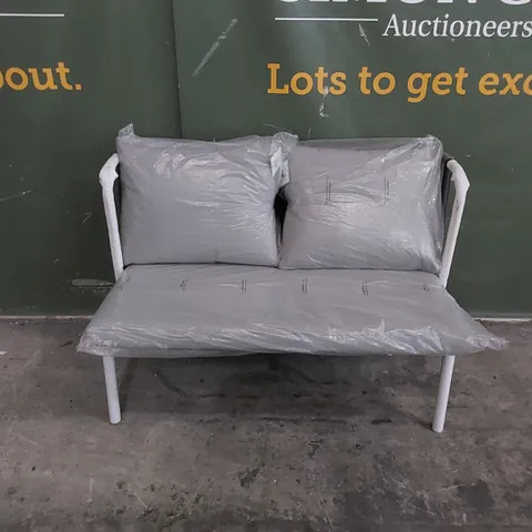 GARDEN FURNITURE BENCH WITH CUSHIONS