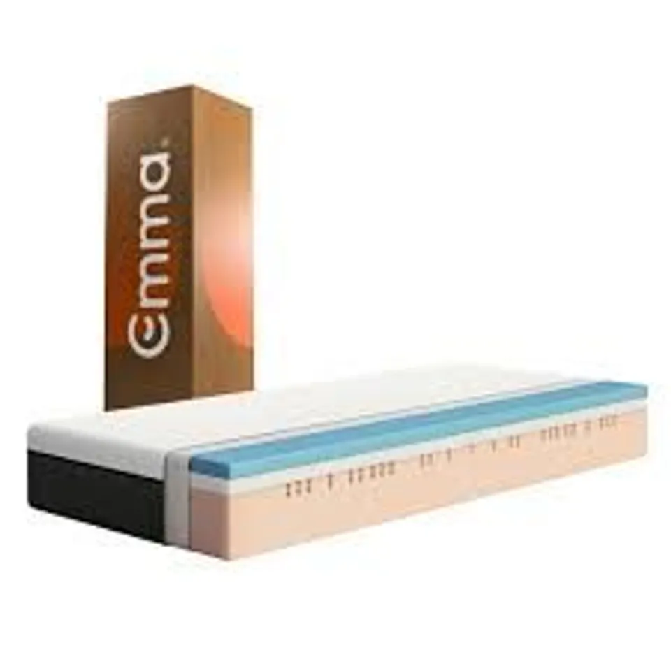 BOXED BAGGED AND ROLLED EMMA UK ORIGINAL MATTRESS 90 X 190CM