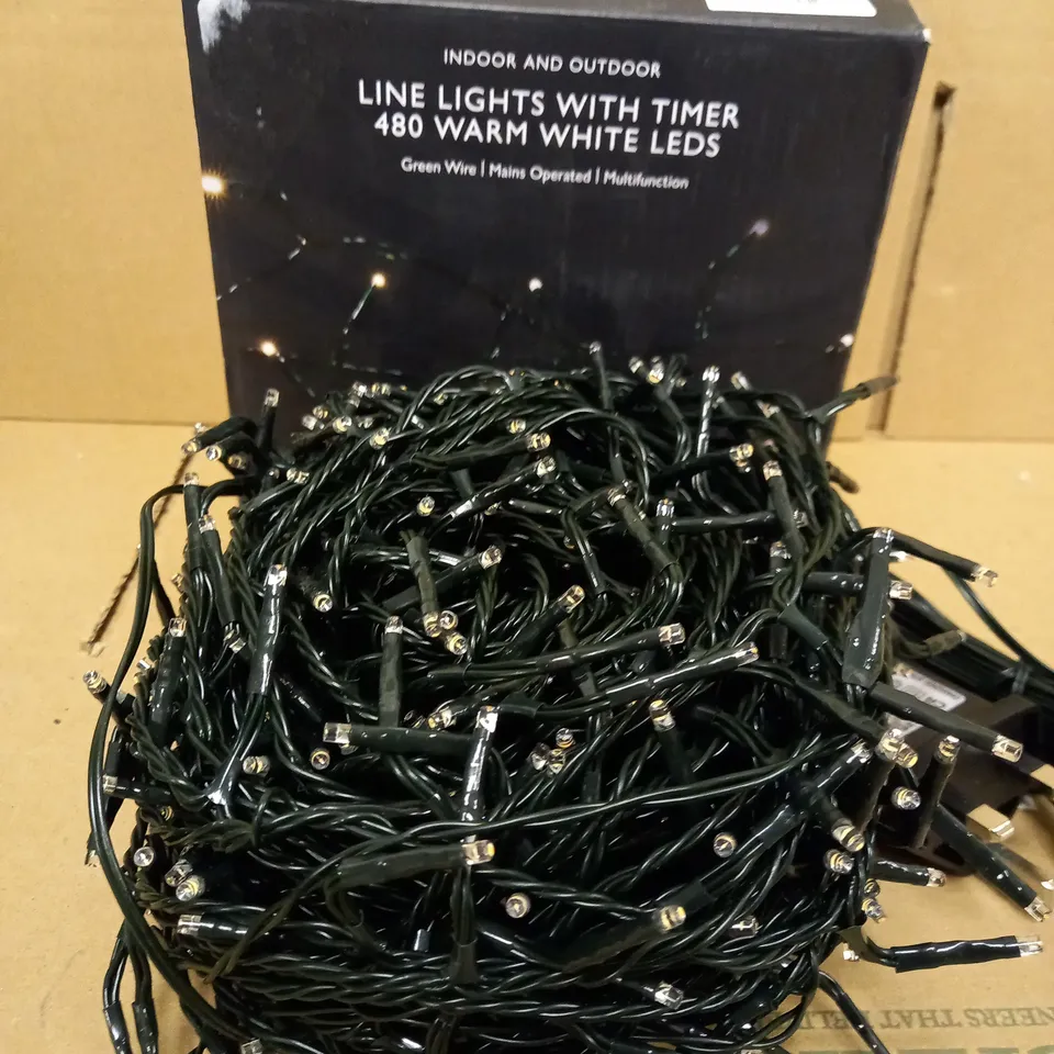 JOHN LEWIS LINE LIGHTS WARM, WHITE LEDS 