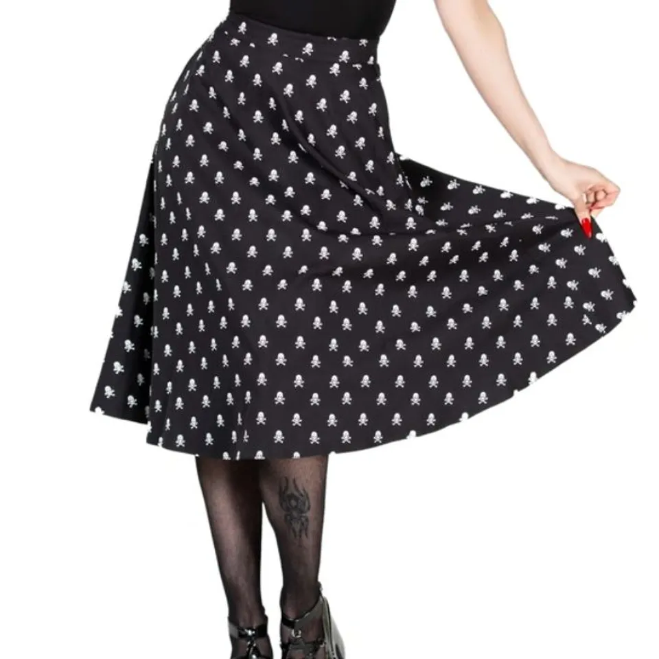 BRAND NEW KILLSTAR - LAY DEAD - BLACK WOMEN'S SKIRT SIZE S