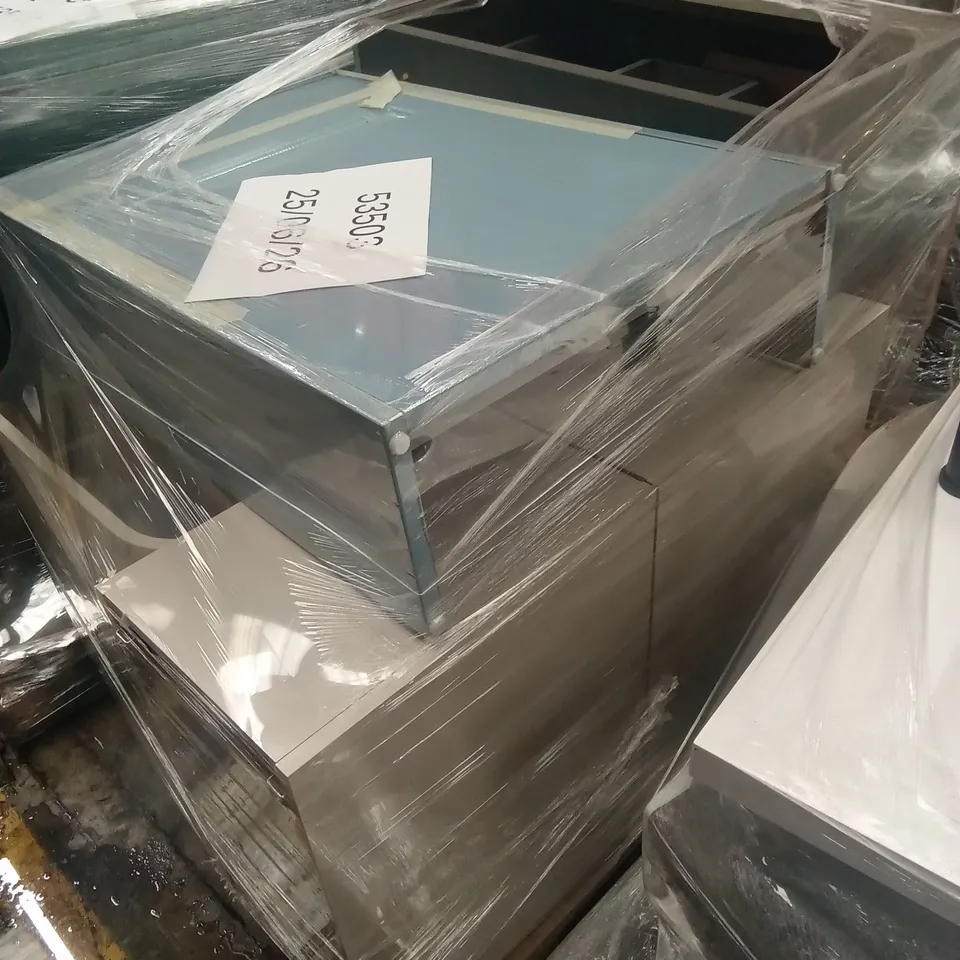 PALLET OF ASSORTED DESIGNER VANITY UNIT CARCASSES AND BASES