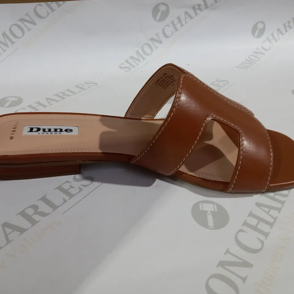 dune brown sandal size 6