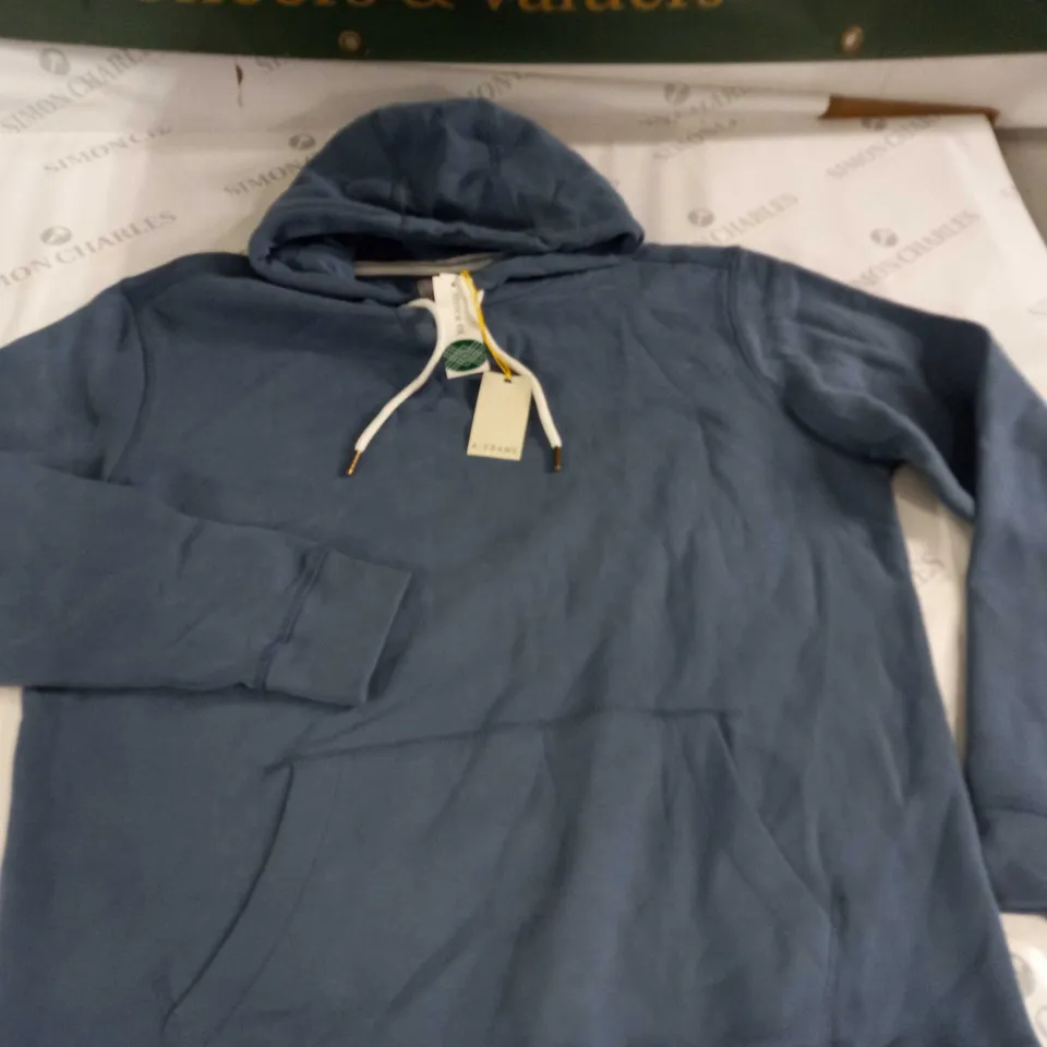 A-FRAME STEEL BLUE HOODIE - L