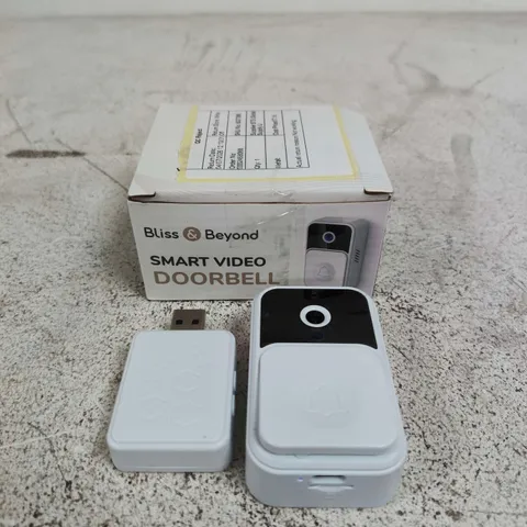 BLISS & BEYOND SMART VIDEO DOORBELL