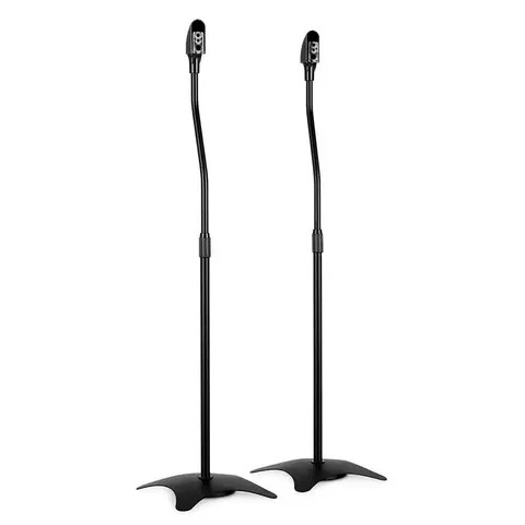 ELECTRONIC-STAR PAIR OF SATELLITE SPEAKER STANDS SURROUND SOUND HOME CINEMA
