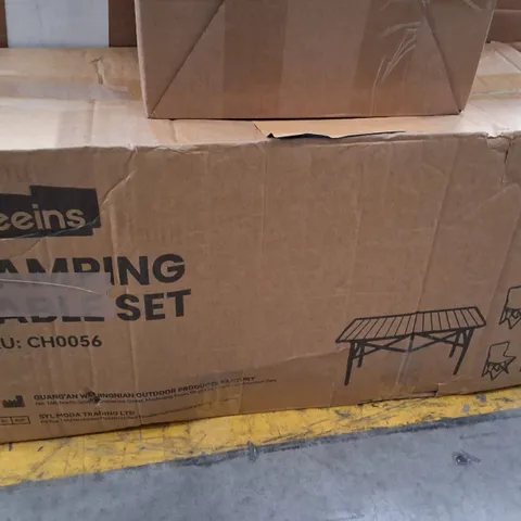 BOXED BREEINS CAMPING TABLE SET