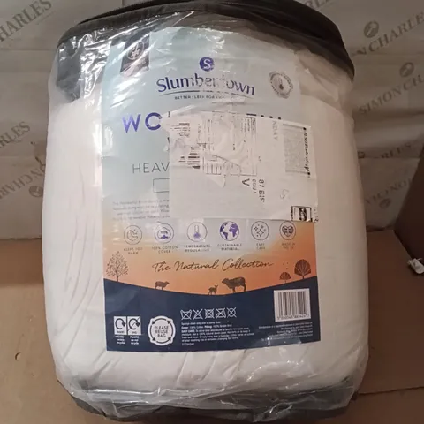 BOXED SLUMBERDOWN WONDERFUL WOOL HEAVYWEIGHT SUPERKING DUVET