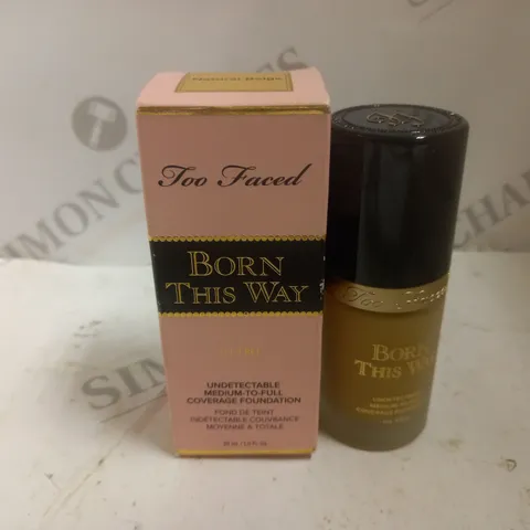 BOXED TOO FACED BORN THIS WAY OIL-FREE COVERAGE FOUNDATION (30ml)