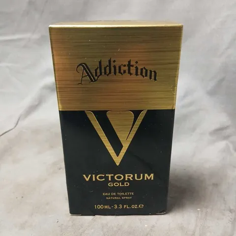 BOXED ADDICTION VICTORUM GOLD EAU DE TOILETTE 100ML