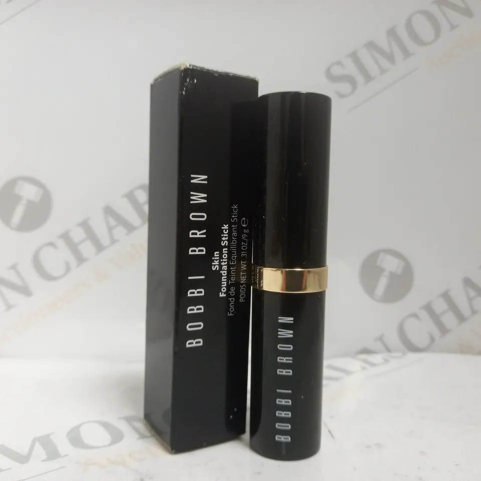 BOXED BOBBI BROWN SKIN FOUNDATION STICK #1-058 GOLDEN NATURAL 