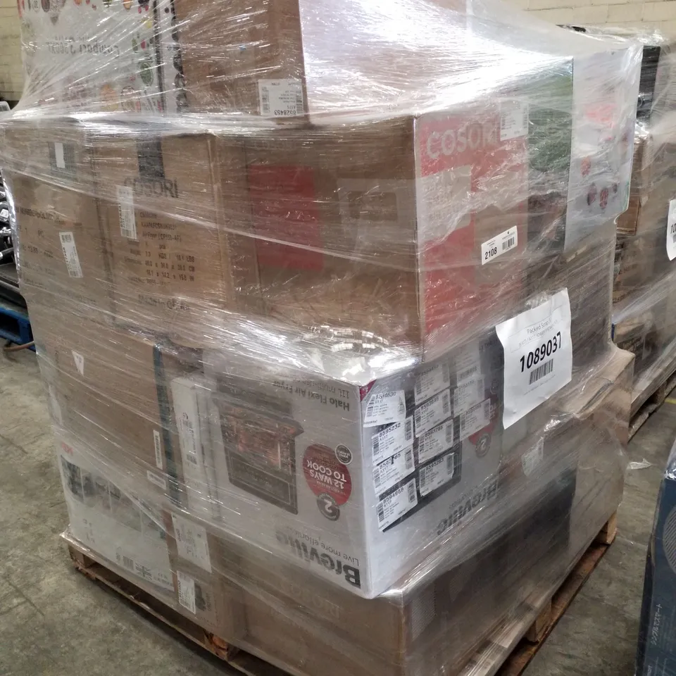 PALLET OF APPROXIMATELY 35 UNPROCESSED RAW RETURN HOUSEHOLD AND ELECTRICAL GOODS TO INCLUDE;