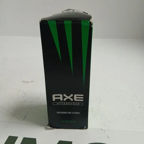 BOXED AXE AFTERSHAVE INVIGORATING CITRUS AFRICA 100ML