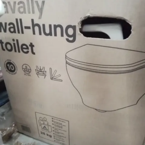 BOXED CAVALLYWALL HUNG TOILET