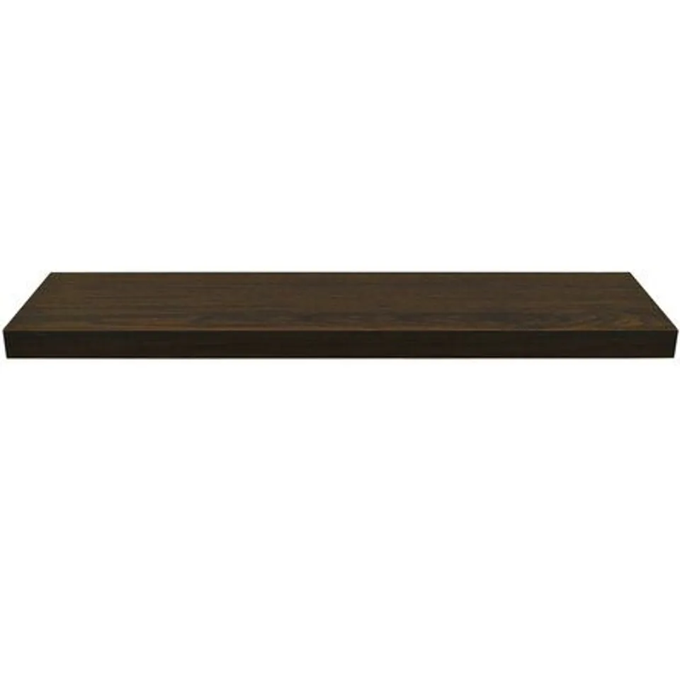 BOXED FLOATING SHELF- DARK WENGE 