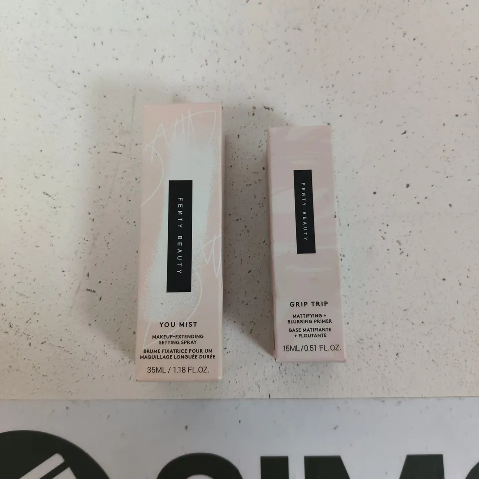 FENTY BEAUTY YOU MIST SETTING SPRAY 35 ML + GRIP TRIP PRIMER 15 ML – SET OF 2