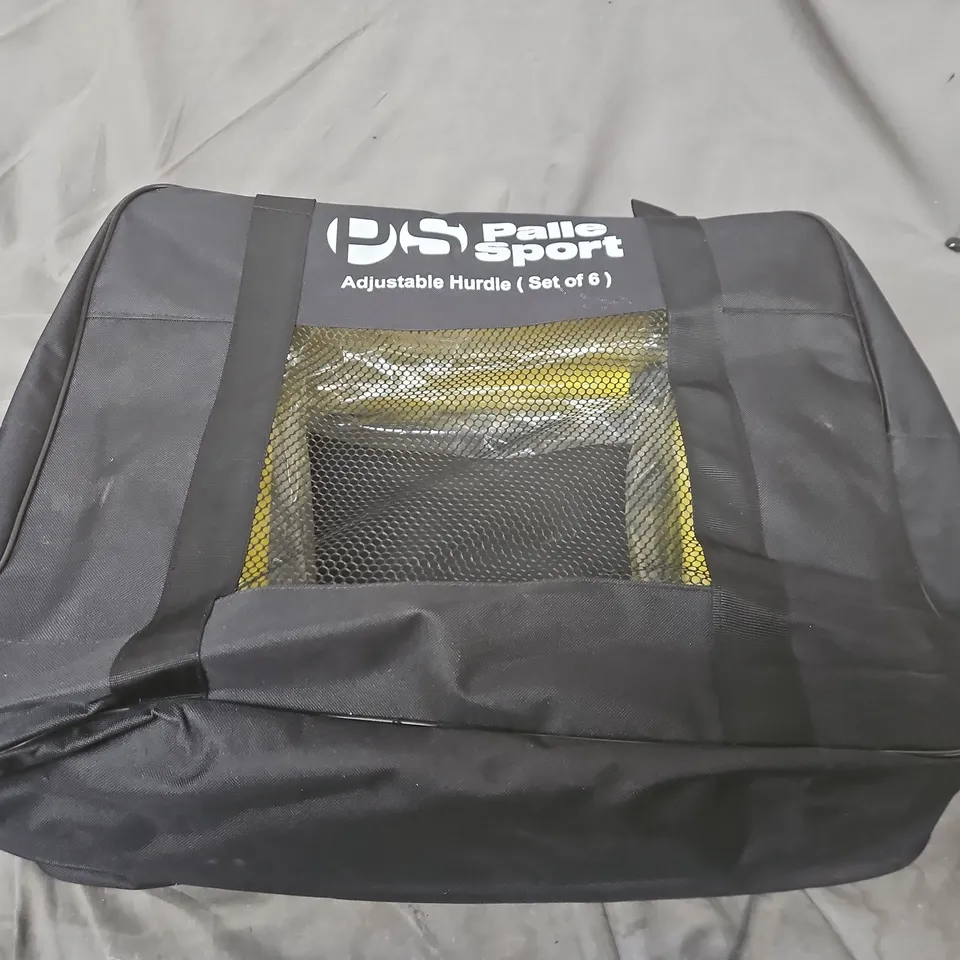 ADJUSTABLE HURDLE SET (6) – CARRY BAG