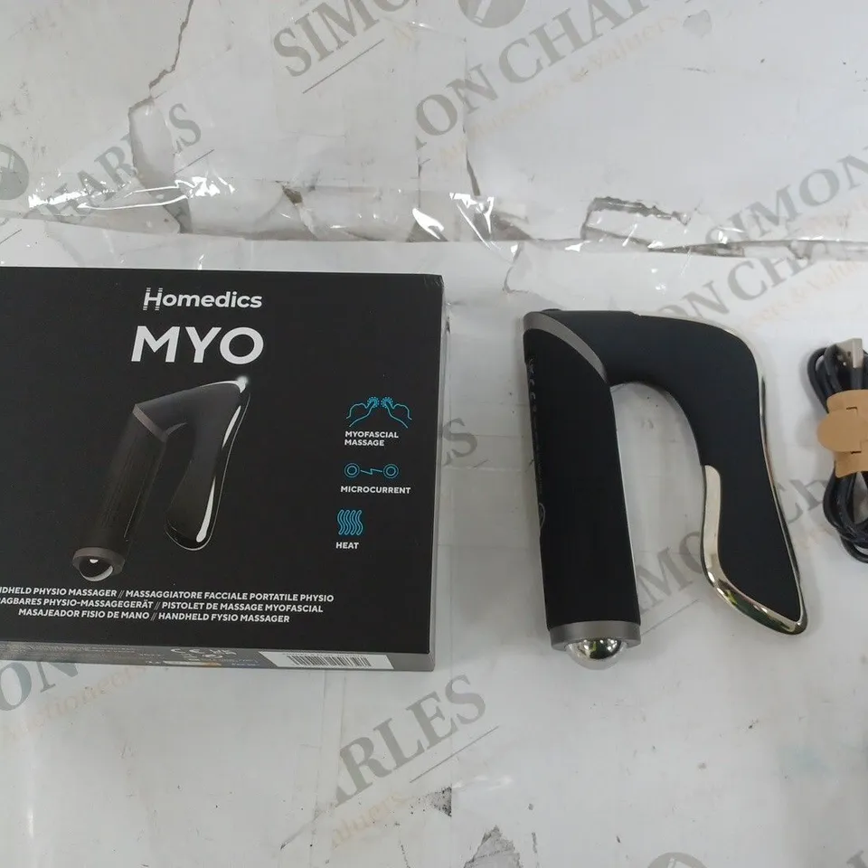 BOXED HOMEDICS MYO HANDHELD PHYSIO MASSAGER