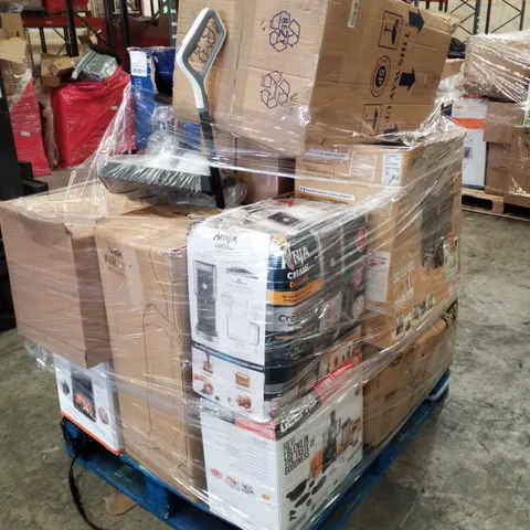 PALLET OF APPROXIMATELY 17 UNPROCESSED RAW RETURN HOUSEHOLD AND ELECTRICAL GOODS TO INCLUDE