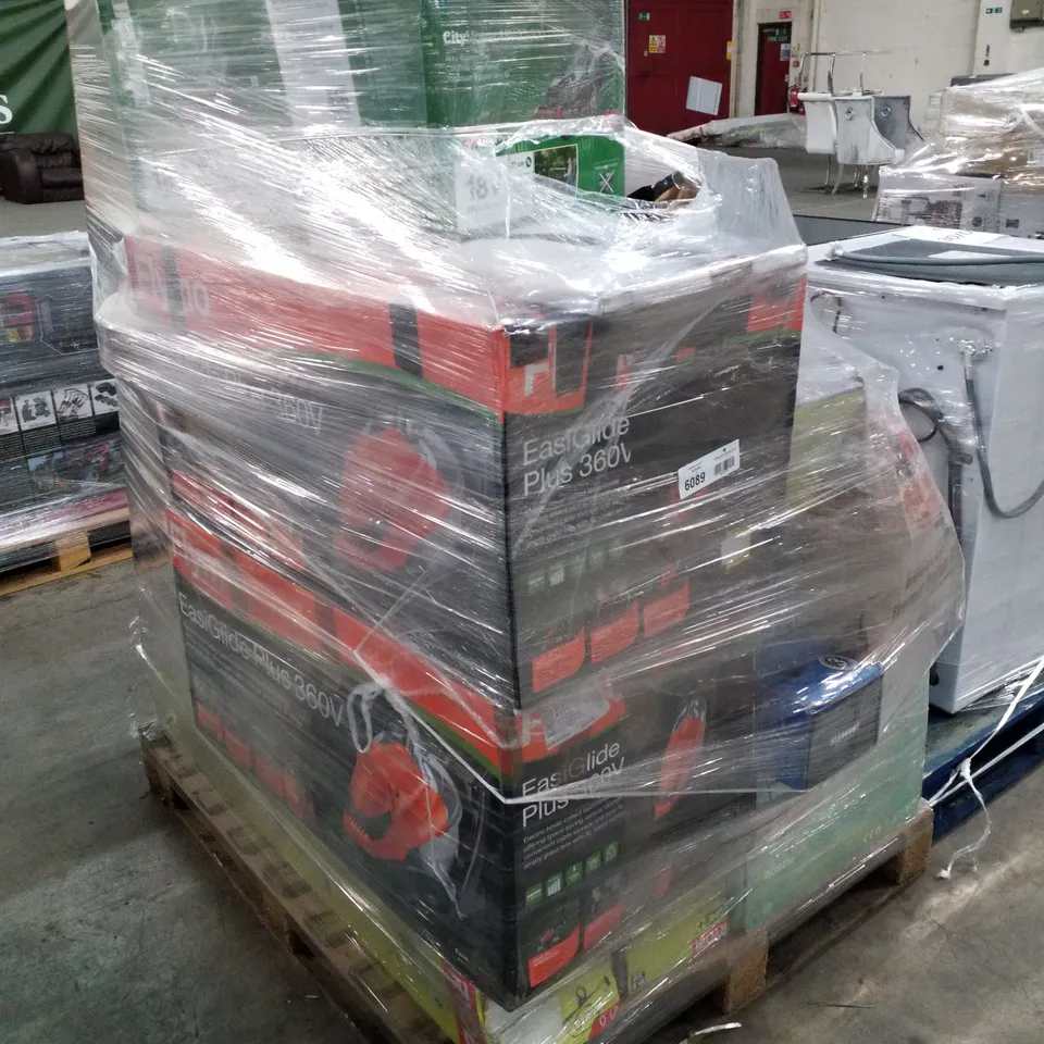 PALLET OF APPROXIMATELY 18 UNPROCESSED RAW RETURN HOUSEHOLD AND ELECTRICAL GOODS TO INCLUDE;