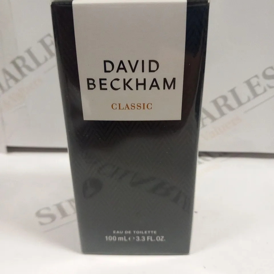 BOXED AND SEALED DAVID BECKHAM CLASSIC EAU DE TOILETTE 100ML