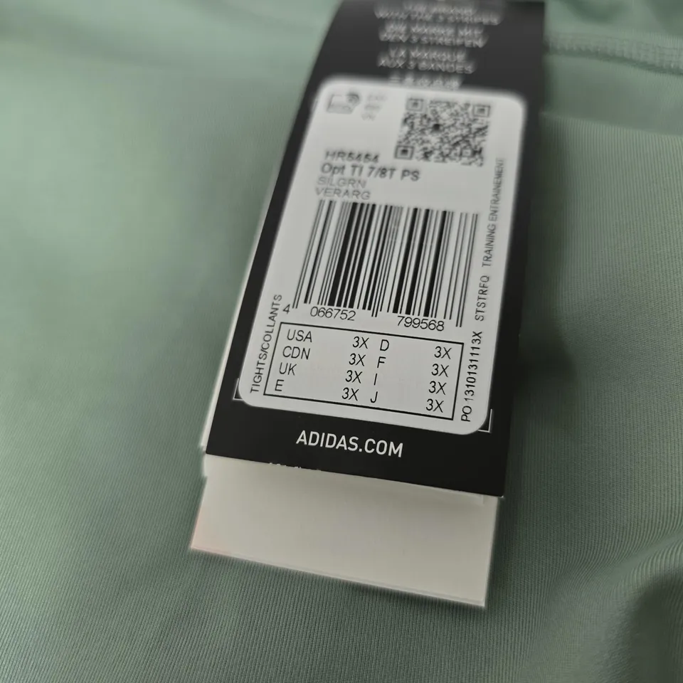ADIDAS AEROREADY TRACK PANTS – SAGE GREEN, MEN’S, UK 3XL (3X/US)