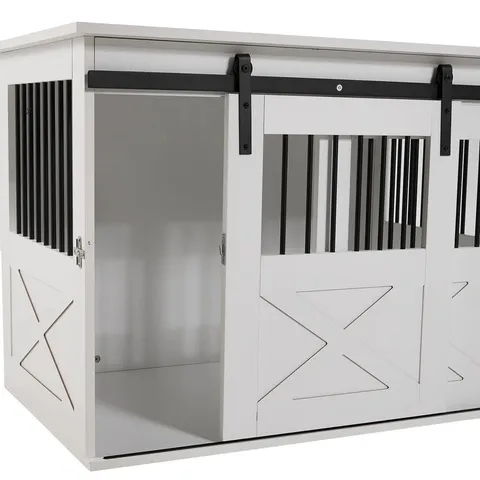 BOXED HUERAMO DOG HOUSE - WHITE (1 BOX)