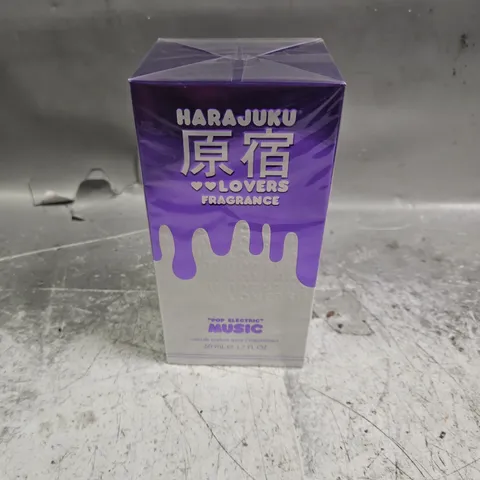 SEALED AND BOXED GWEN STAFANI HARAJUKU LOVERS FRAGRANCE POP ELECTRIC MUSIC EAU DE PARFUM 50ML