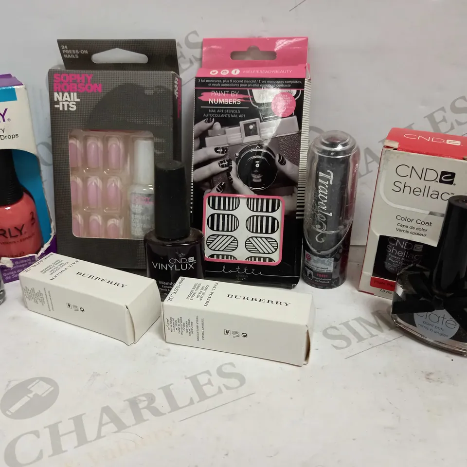 APPROX. 10 ITEMS OF NAIL CARE