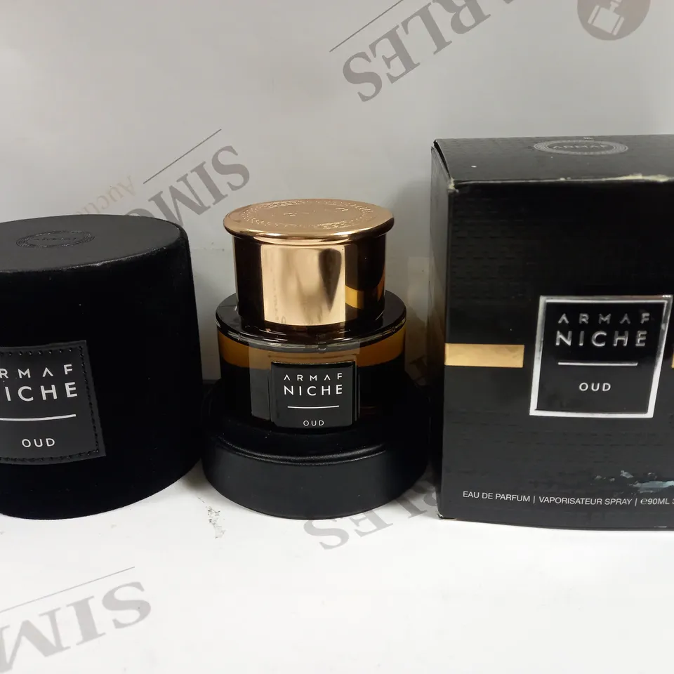 BOXED ARMAF NICHE OUD EAU DE TOILETTE SPRAY 90ML