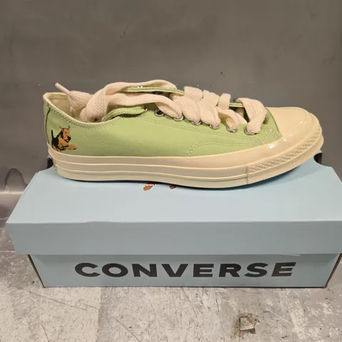 BOXED PAIR OF CONVERSE GOLF LE FLEUR CHUCK 70 TRAINERS - 9