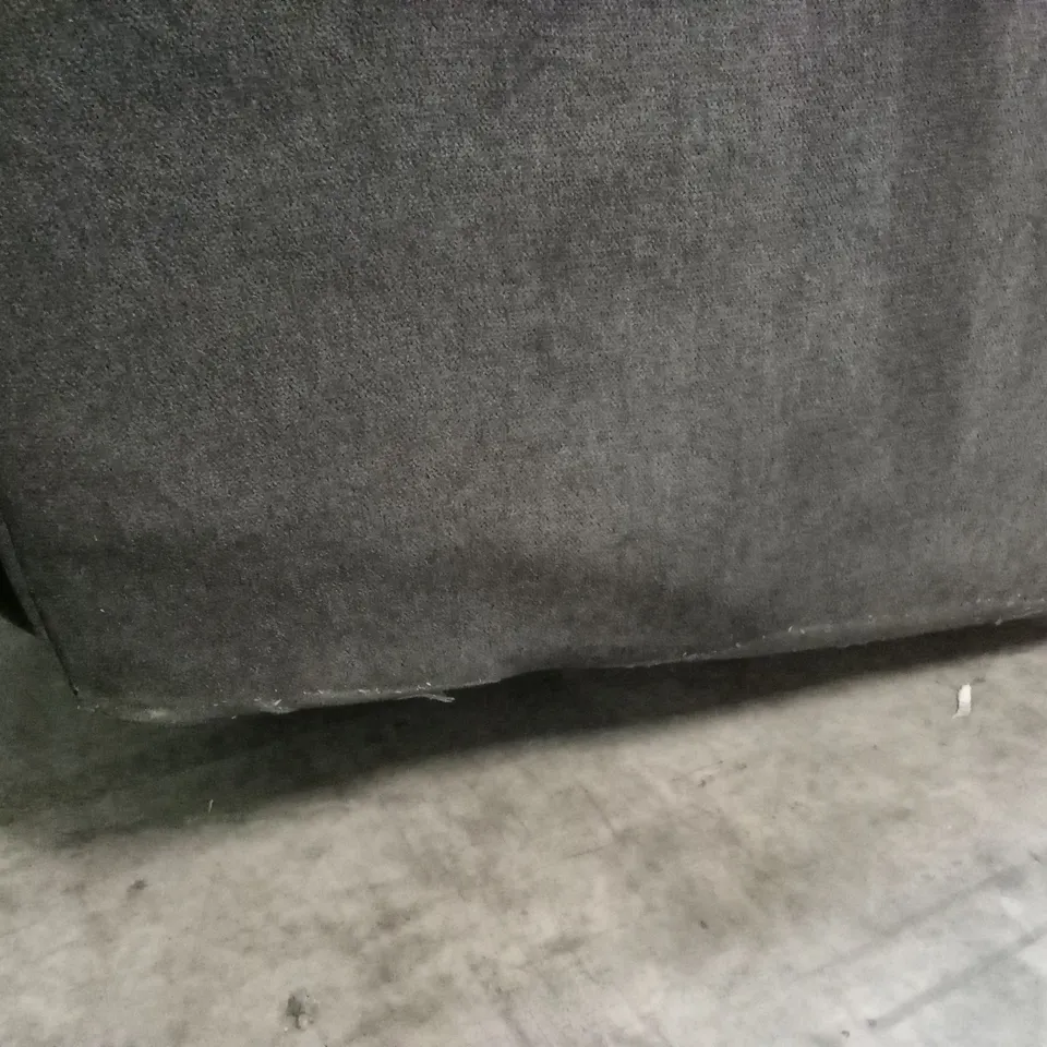 ALBION FABRIC 2 SEATER HIGH BACK MANUAL RECLINER SOFA - CHARCOAL RRP £579