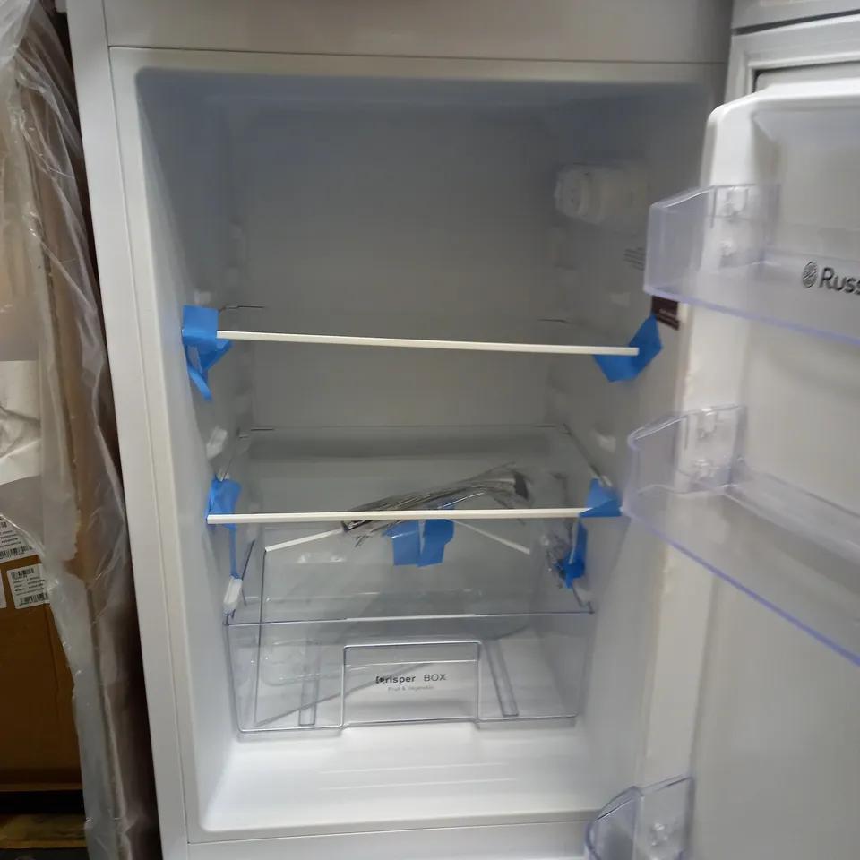 RUSSELL HOBBS LOW FROST FRIDGE FREEZER, 113L FRIDGE, 61L FREEZER - WHITE (50CM WIDE, 145CM HIGH) - COLLECTION ONLY