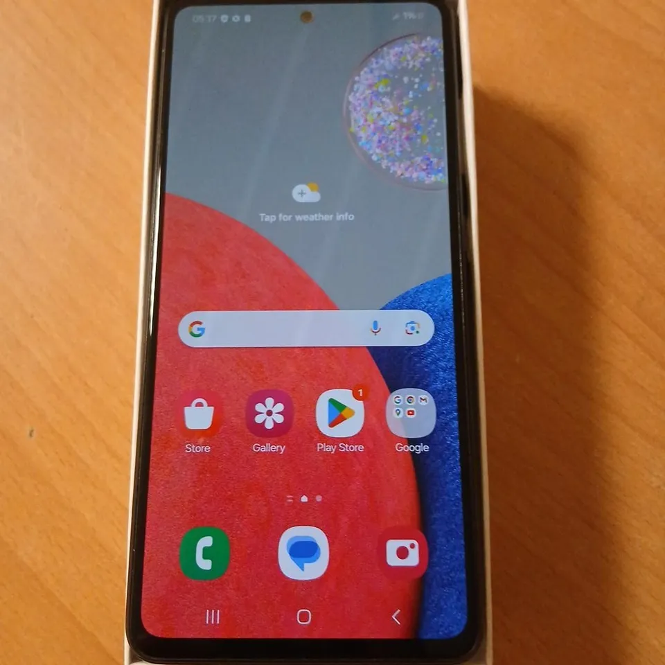 SAMSUNG GALAXY A52 5G SMARTPHONE – BLACK 