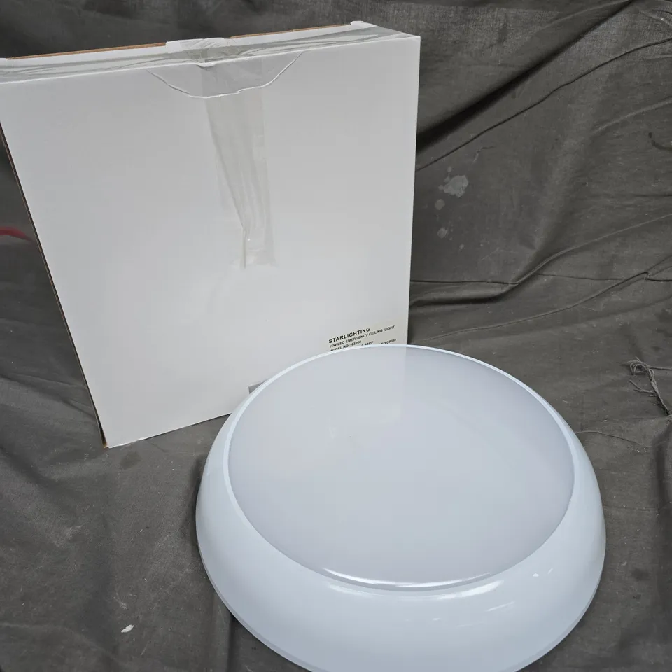 BOXED STAR LIGHTING 15W LED EMERGENCY CEILING LIGHT 