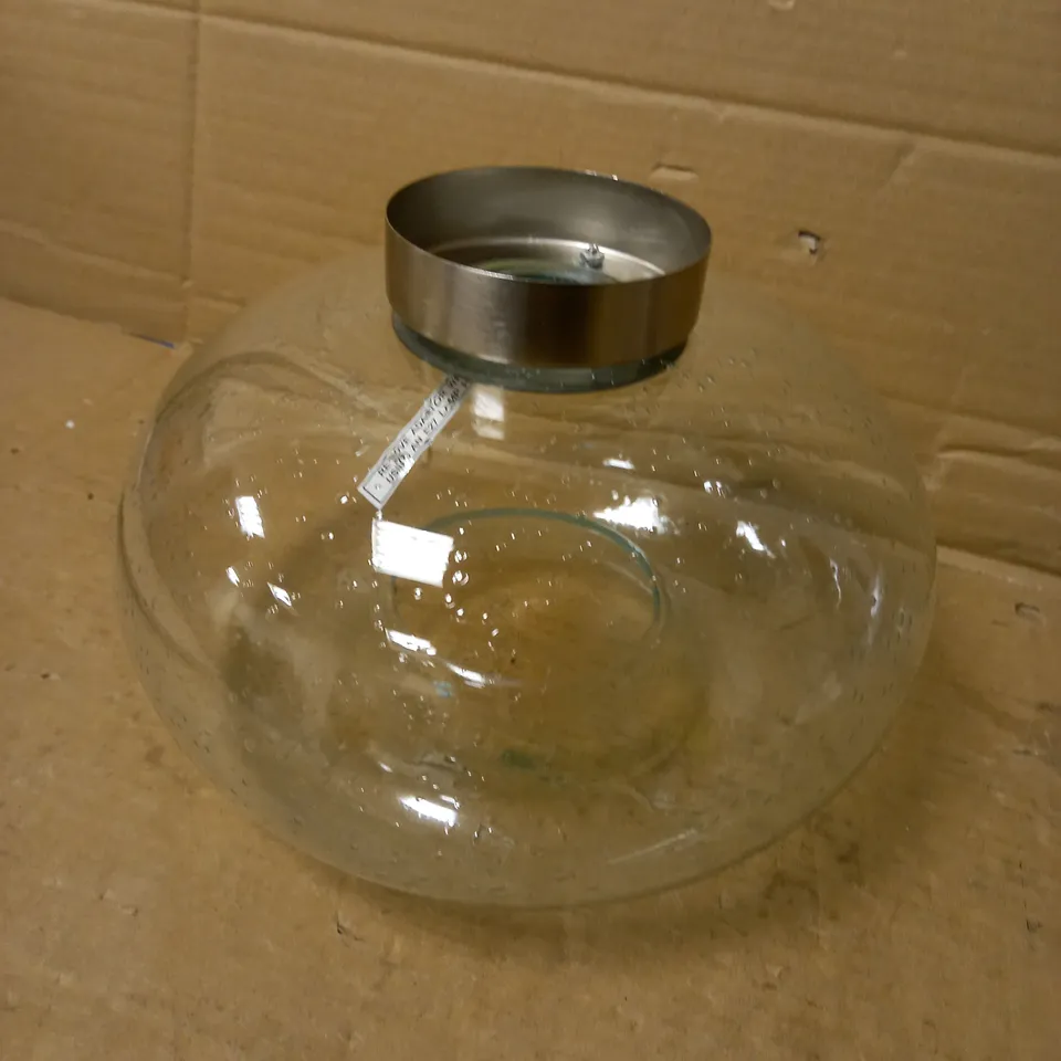 JOHN LEWIS SELSEY PENDANT SHADE CLEAR 