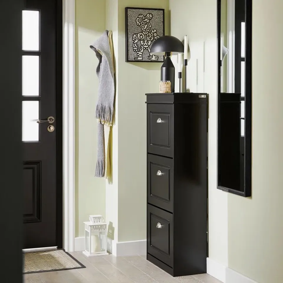 BOXED MORIAH 12 PAIR FLIP DOWN SHOE STORAGE (1 BOX)