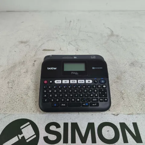 BROTHER P-TOUCH D450 LABEL PRINTER