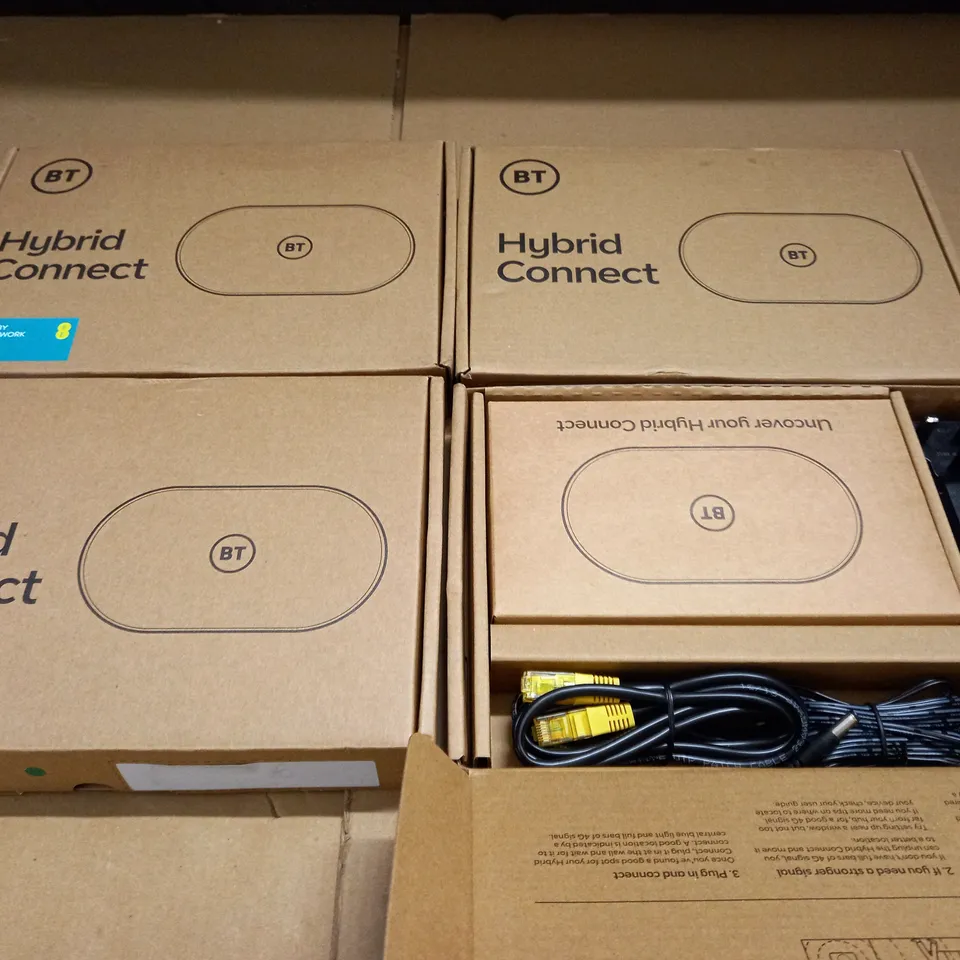 LOT OF 4 BT HYBRID CONNECT HOME HUBS