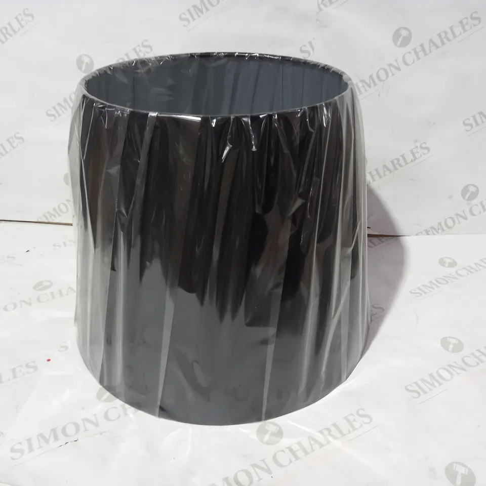 DESIGNER SPARE LAMP SHADE IN CHARCOAL GREY