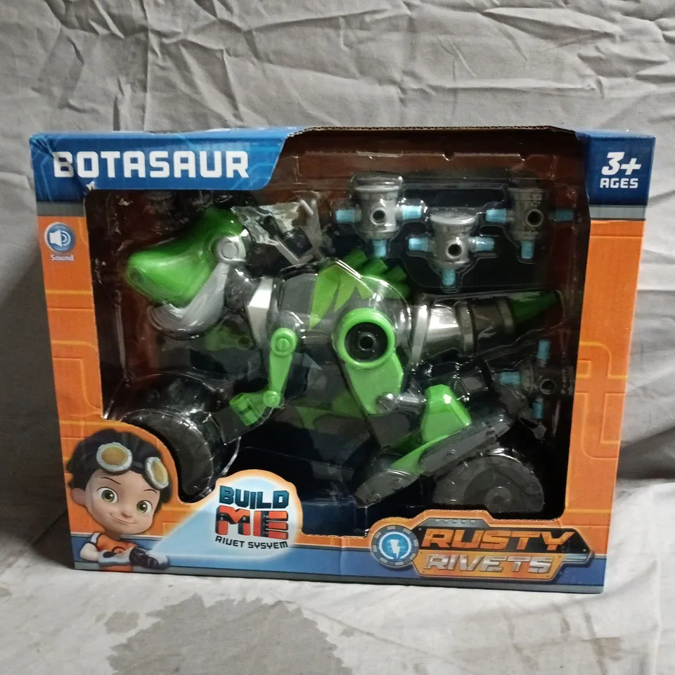 BOXED RUSTY RIVETS BOTASAUR