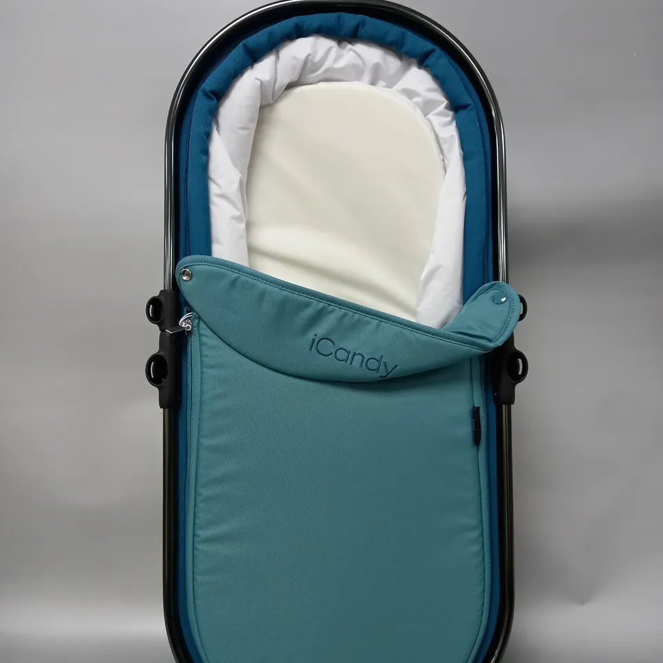ICANDY PEACH MAIN CARRYCOT PEACOCK / SPACE GREY
