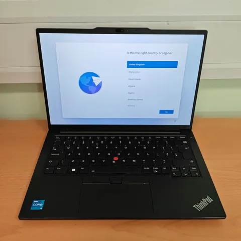 UNBOXED LENOVO THINKPAD E14 GEN 5 INTEL I5 LAPTOP IN BLACK