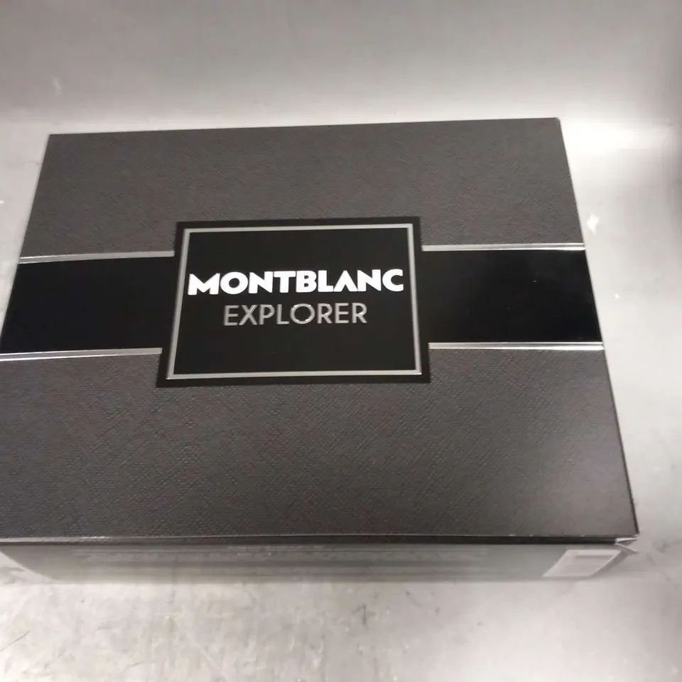 BOXED MONTBLANC EXPLORER GIFT SET