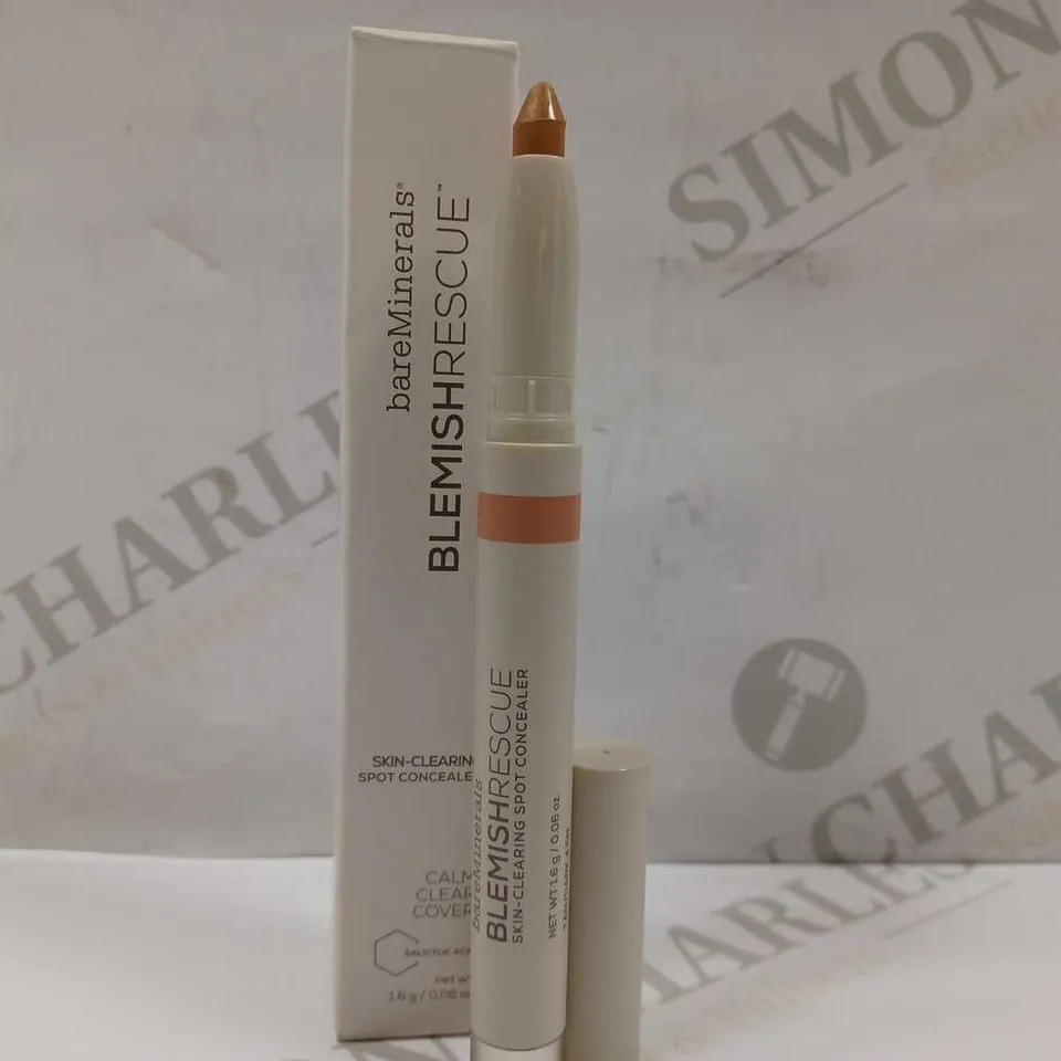LOT OF 3 BAREMINERALS BLEMISH RESCUE CLEARING SPOT CONCEALER - 4.5N TAN/DARK 