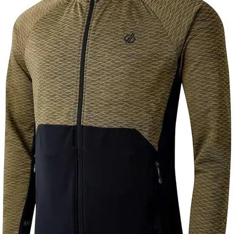 BRAND NEW DARE 2B ASSIMILATE V MIDLAYER IN MARTINI OLIVE/BLACK SIZE LARGE