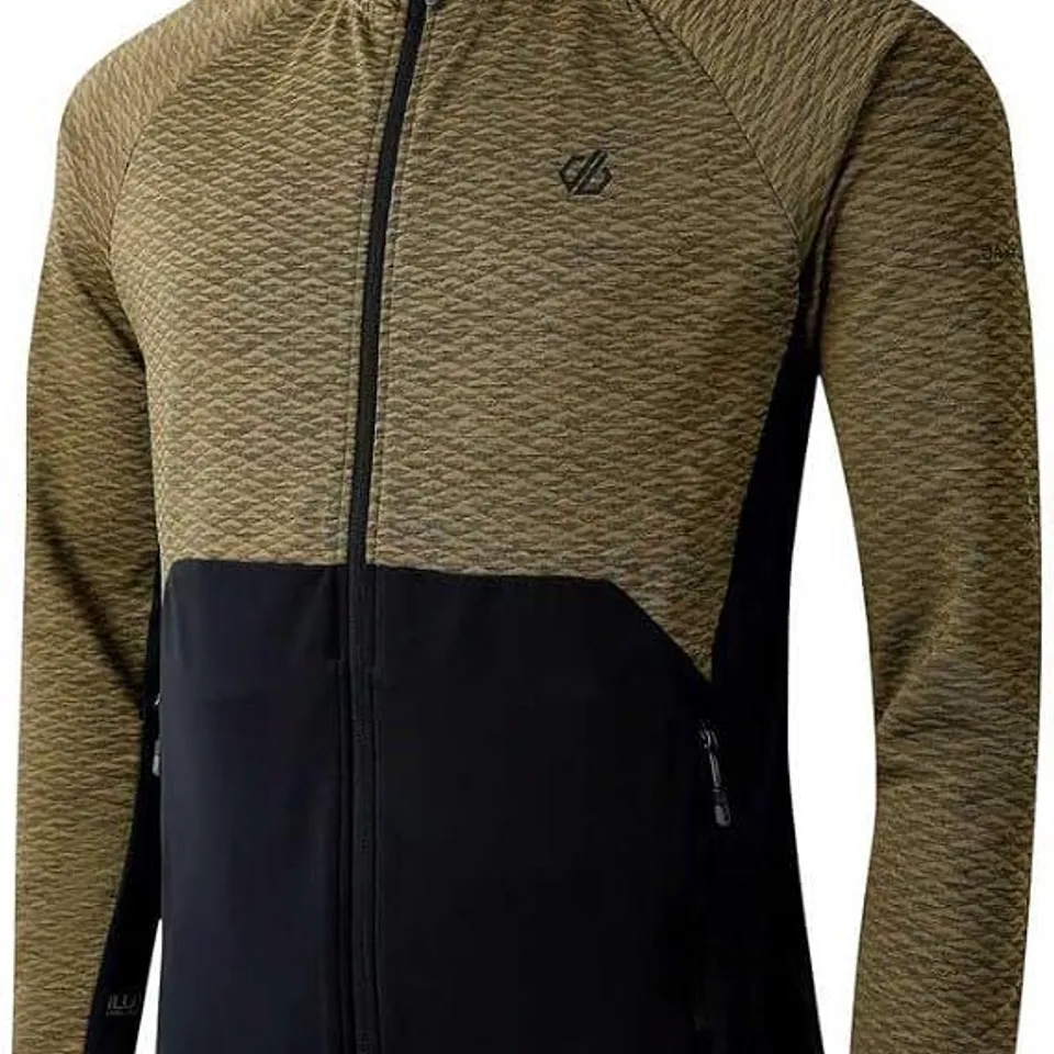 BRAND NEW DARE 2B ASSIMILATE V MIDLAYER IN MARTINI OLIVE/BLACK SIZE MEDIUM