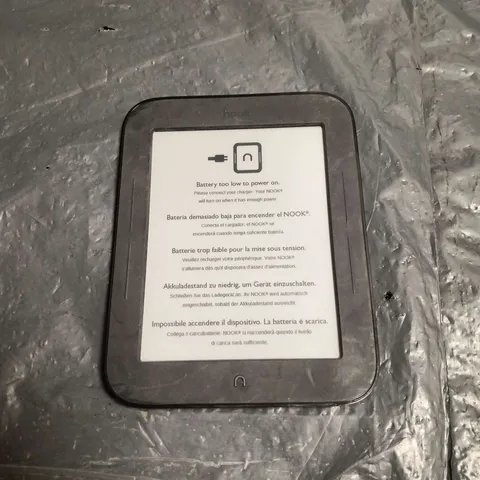 Barnes & Noble NOOK e-reader – Black 