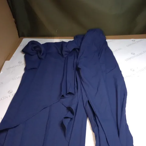 EMERY ROSE NAVY BLUE TOP AND PANTS SIZE L
